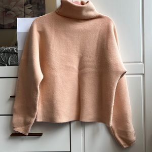 Babaton Peach Turtleneck Sweater